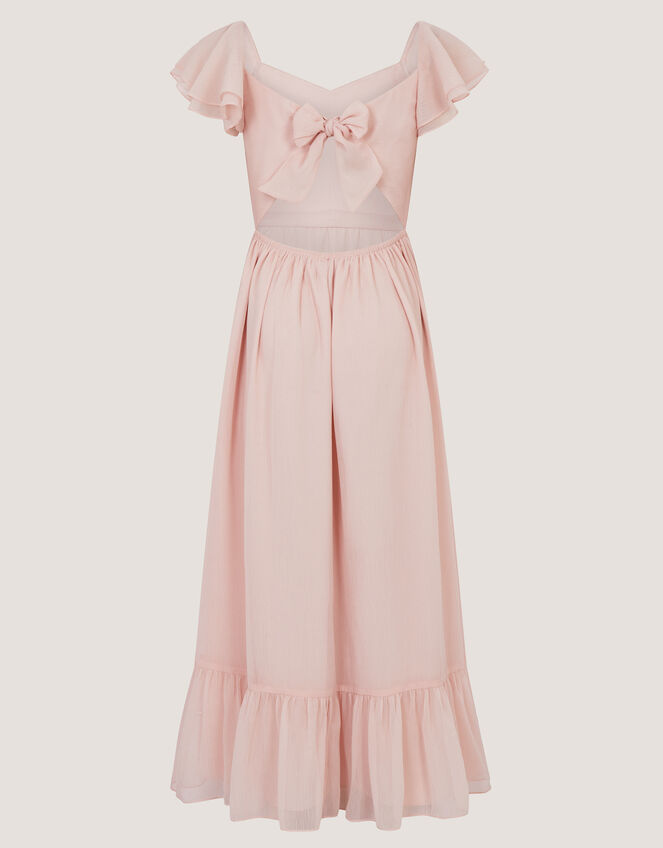 Sully Tie Back Prom Dress, Pink (PALE PINK), large