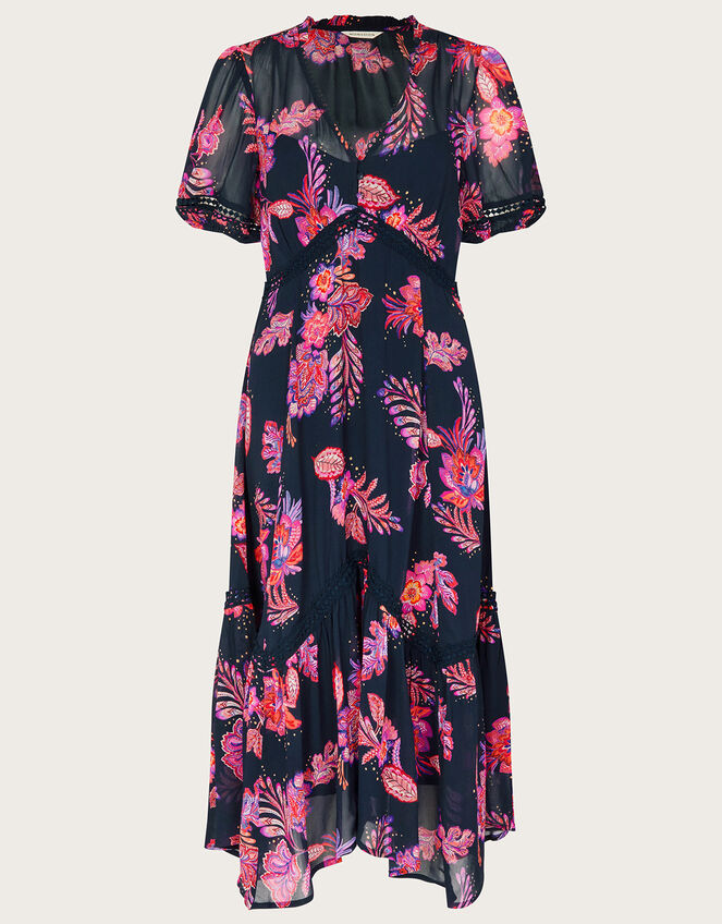 Finn Hanky Hem Dress, Blue (NAVY), large