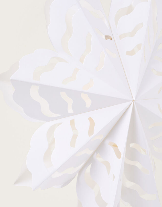 Paper Snowflake Tree Topper, , large
