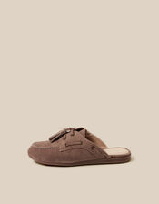Iris Suede Slip On Loafers, Natural (NEUTRAL), large