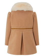 Baby Bow Coat, Camel (CAMEL), large