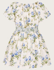 Ida Floral Dress, Multi (MULTI), large