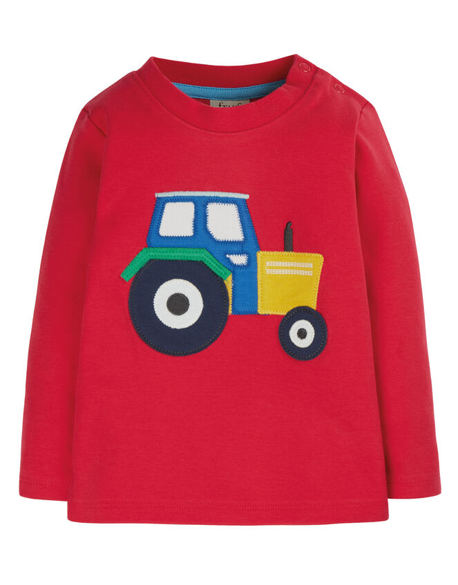 Frugi Adventure Applique Top, Multi (MULTI), large