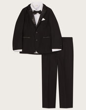 Benjamin 4-Piece Tuxedo Suit, Black (BLACK), large