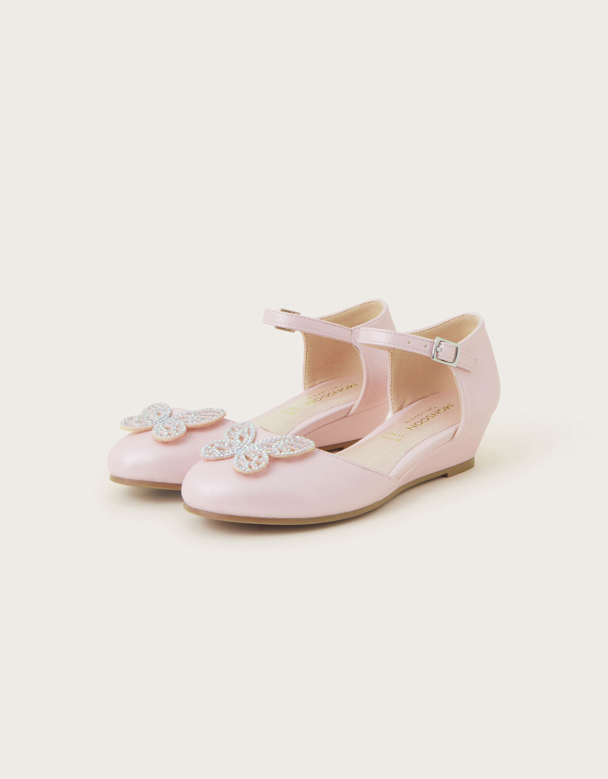 Girls 2025 pink wedges