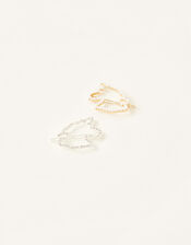 Pearl and Sparkle Unicorn Hair Clips, , large