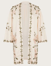 Kaya Short Kimono, Ivory (IVORY), large