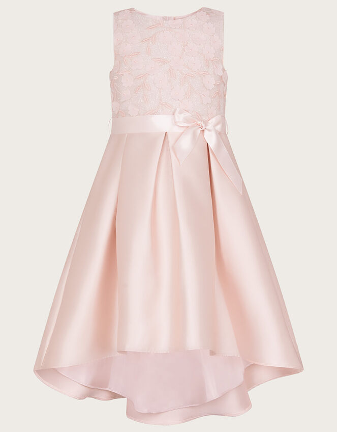 Anika High Low Bridesmaid Dress, Pink (PINK), large