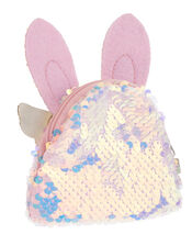 Suzie Sequin Bunny Keyring Purse, , large