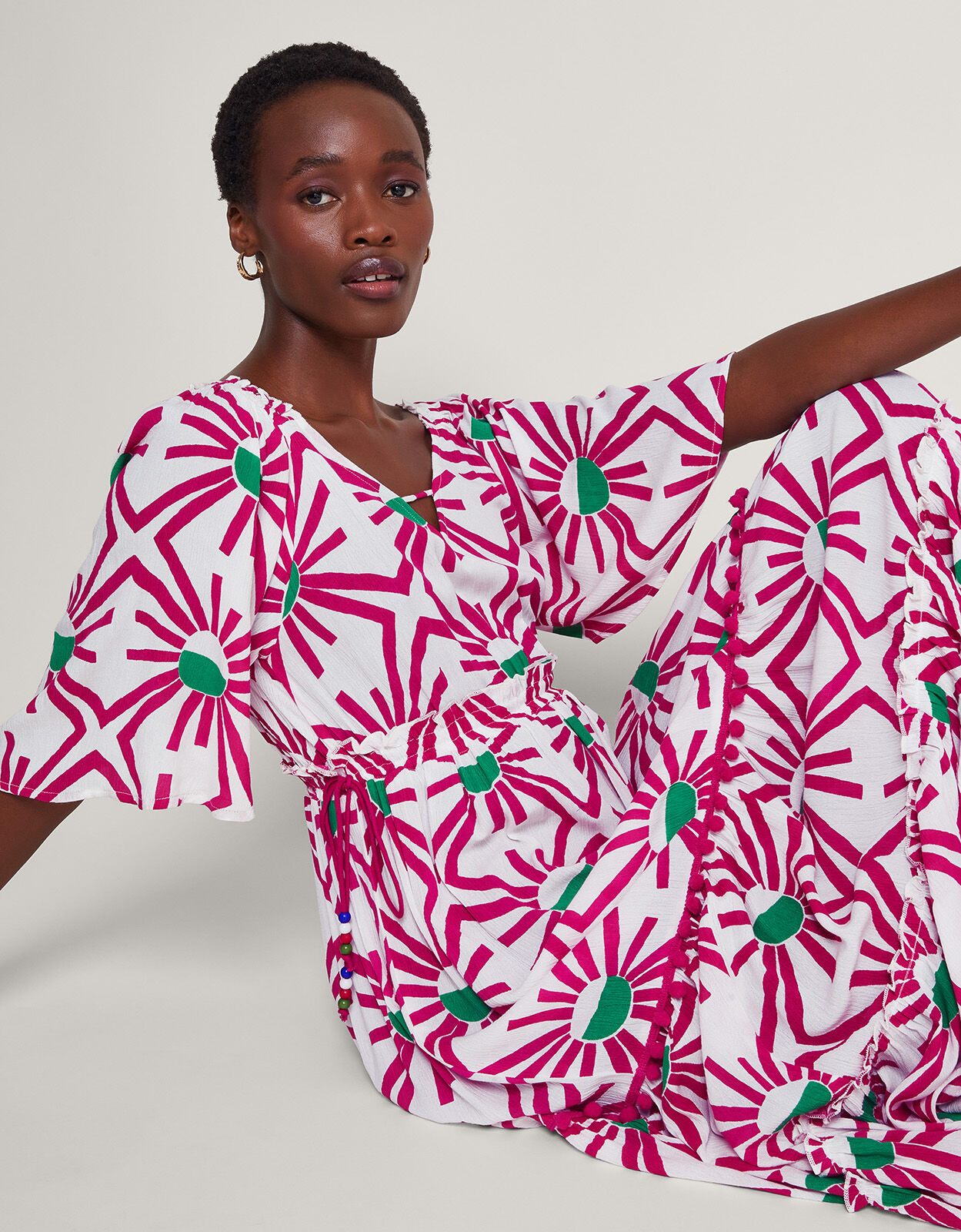 Sun wrap cheap dress