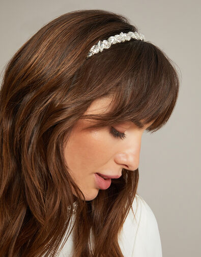 Gemstone Metal Headband, , large