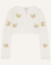 Butterfly Cardigan, Ivory (IVORY), large