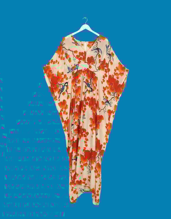 One Hundred Stars Margo Kaftan Dress, , large