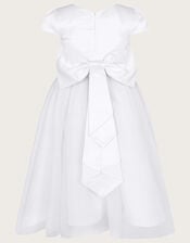 Tulle Bridesmaid Dress, White (WHITE), large