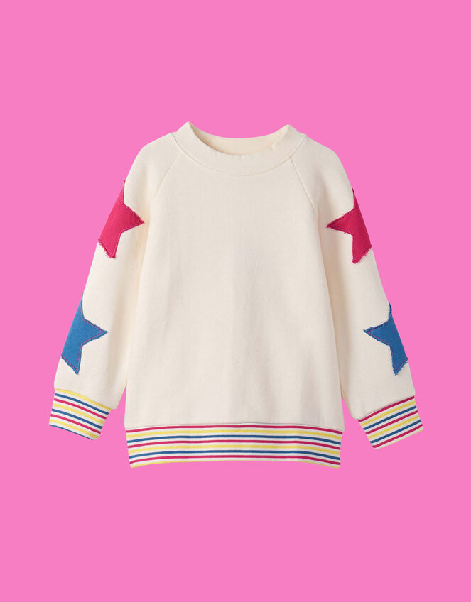 Hatley Slouchy Star Sweatshirt, Multi (MULTI), large