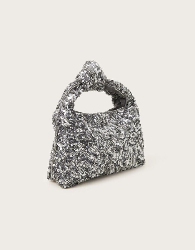 Sequin Knot Bag, , large