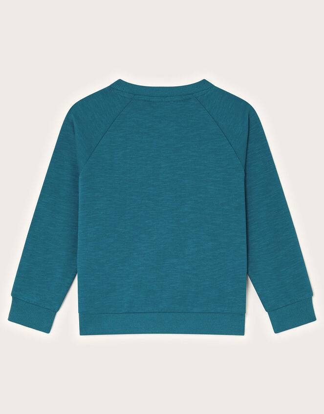 Adventure Applique Sweatshirt, Blue (BLUE), large