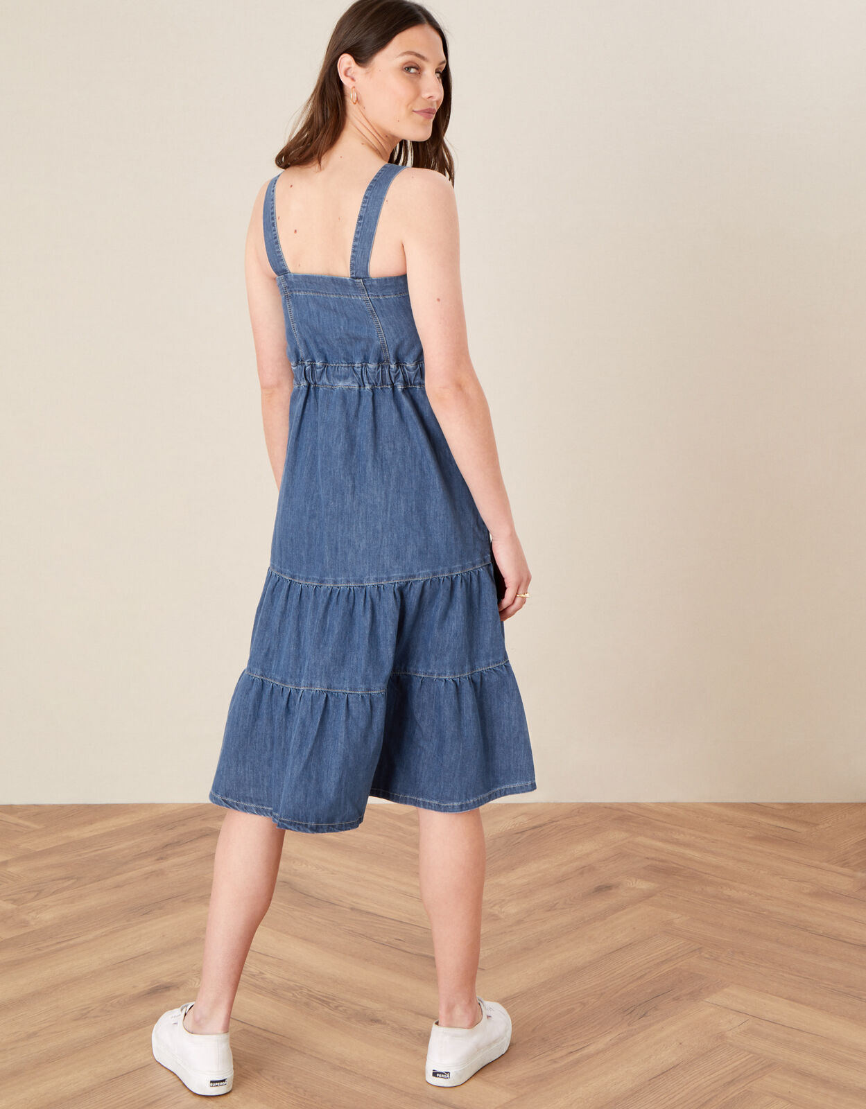 denim sundress