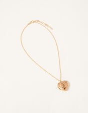 Wish Wings Locket Necklace Gold, , large
