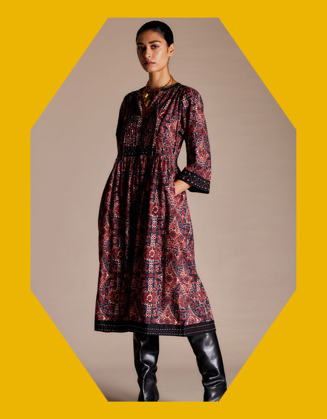 East Carine Dress, Multi (MULTI), large