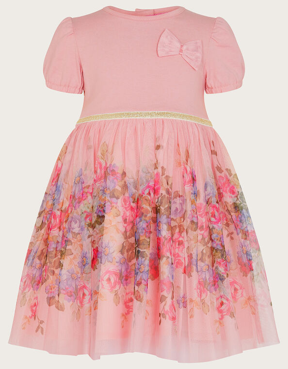Baby Disco Posey Print Dress, Pink (PINK), large