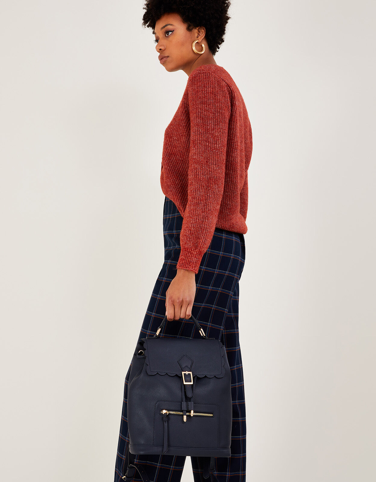 Monsoon navy bag deals