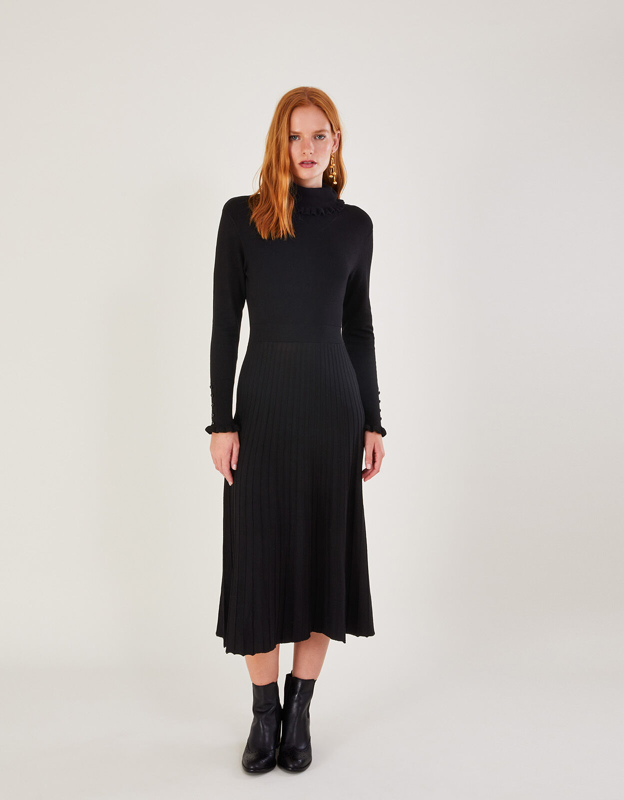 Monsoon online wool dress