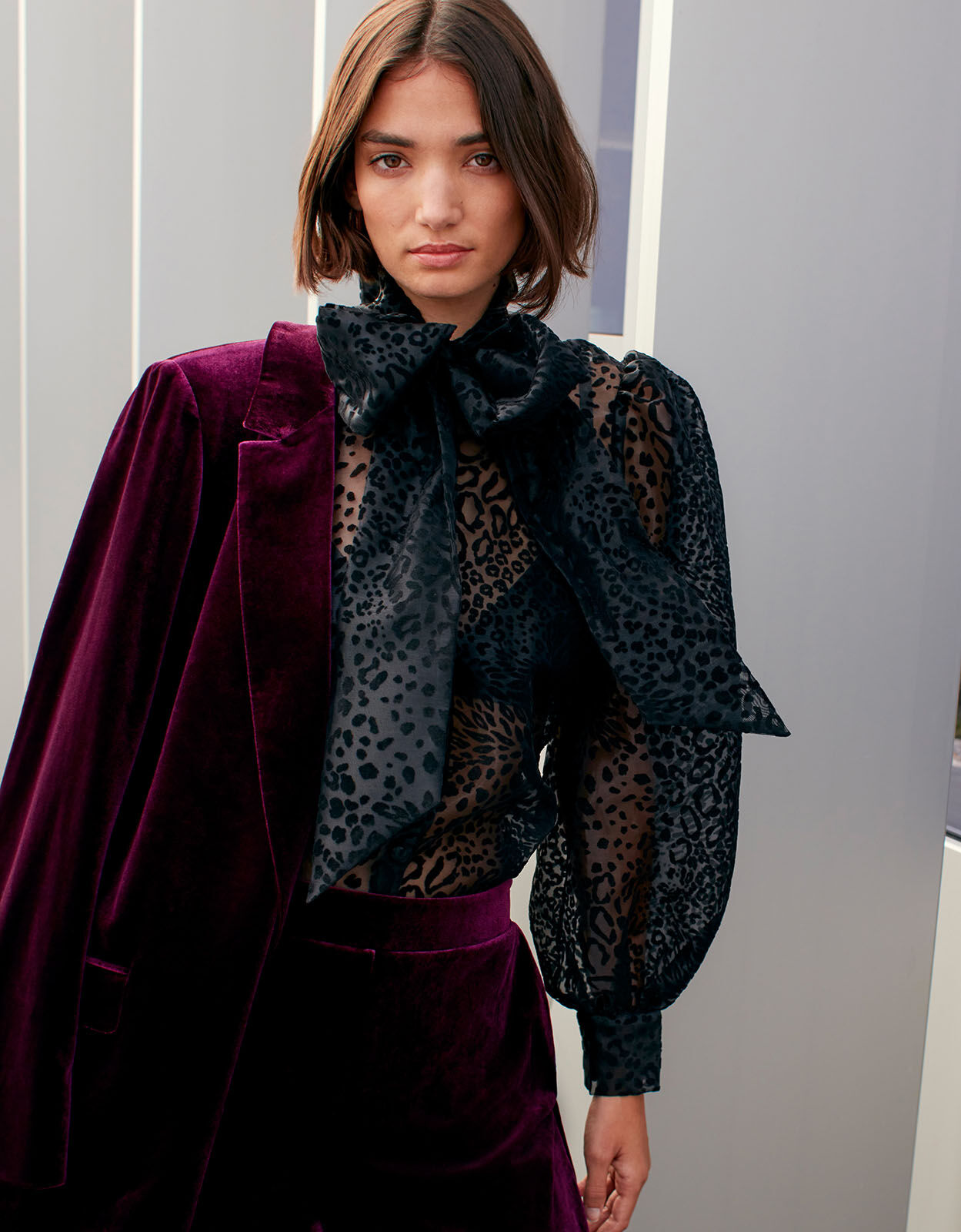 monsoon velvet trouser suit