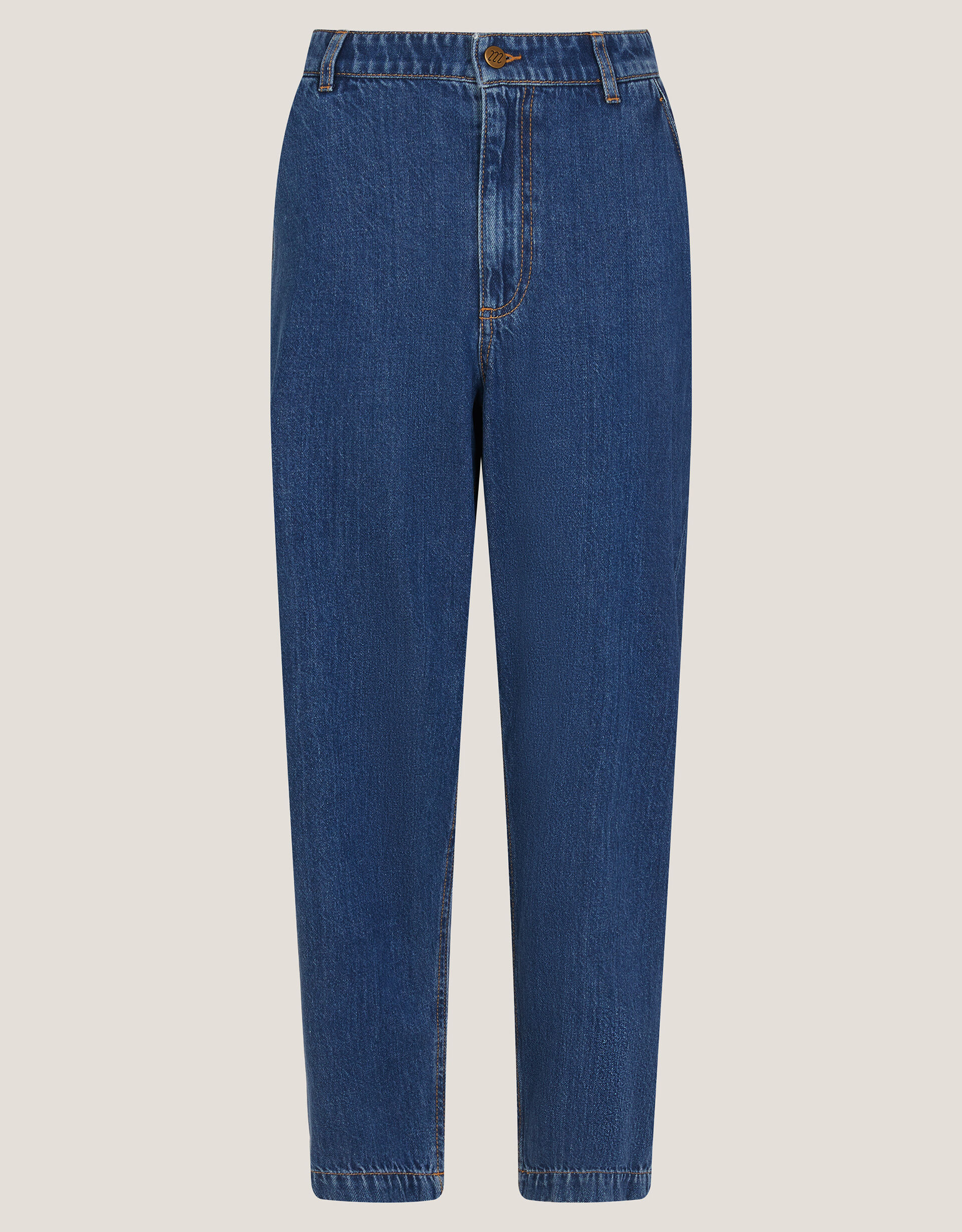 Novi Carrot Leg Jeans Blue | Trousers & Shorts | Monsoon UK.