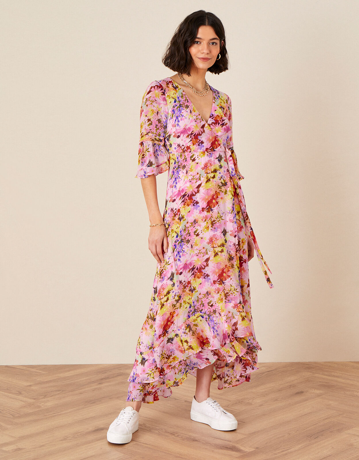 monsoon blush dress