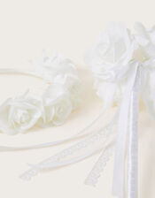 Bridesmaid Flower Hairband and Posie Set, , large