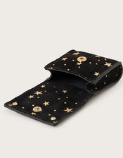 Suede Star Foil Print Ear Pod Case, , large