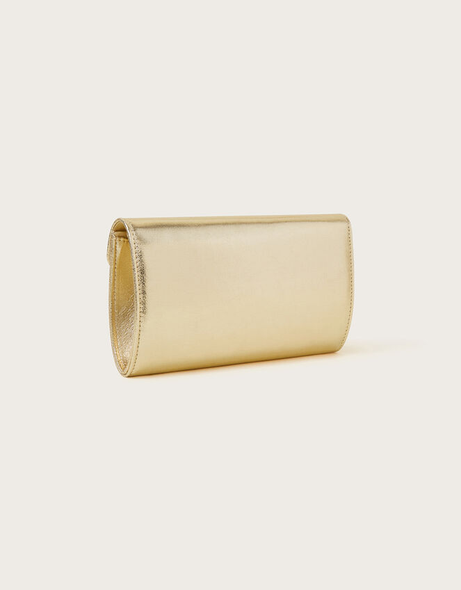 Metallic Clutch Bag, , large