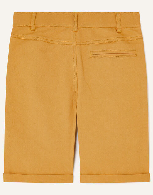 Chino Shorts, Yellow (MUSTARD), large