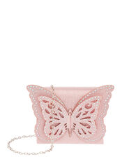Nina Shimmer Butterfly Bag and Hair Clip Set, , large