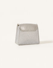Ombre Bow and Glitter Bag, , large