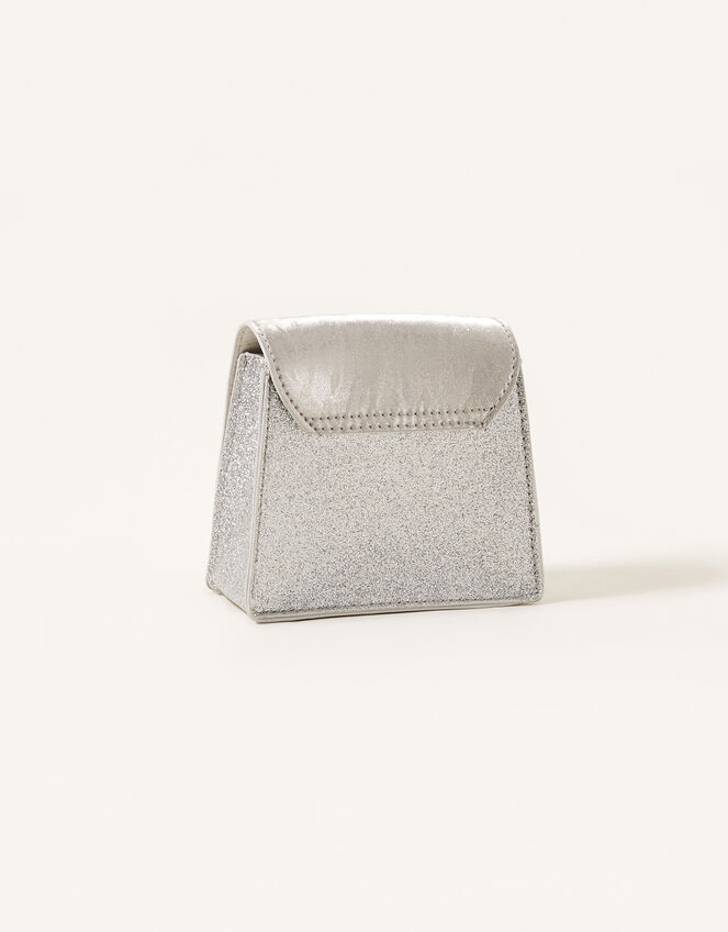 Ombre Bow and Glitter Bag, , large