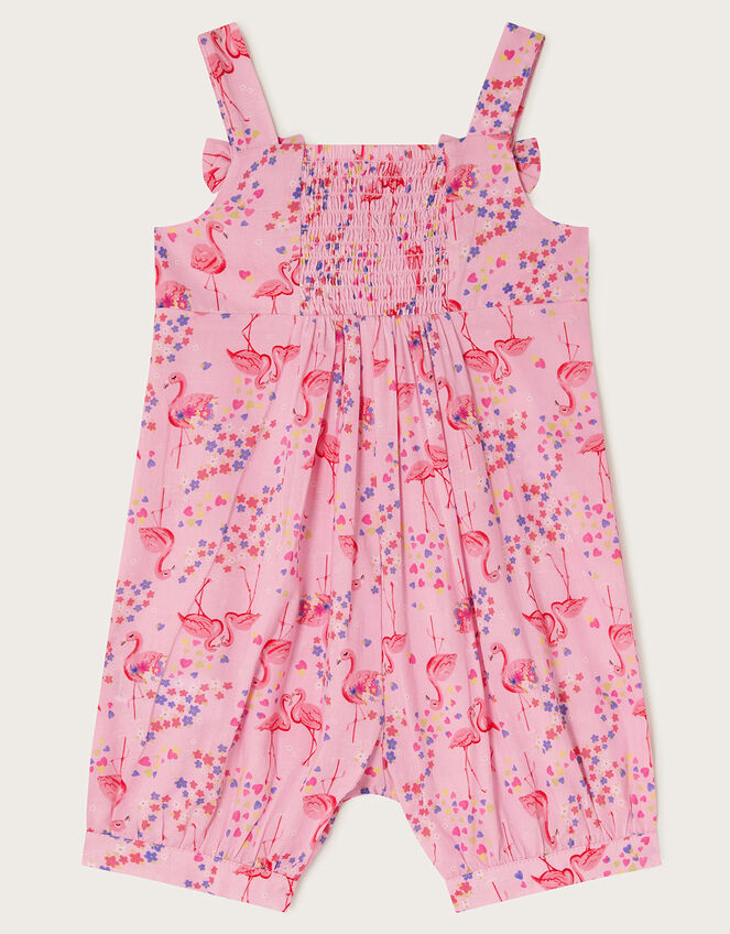 Baby Flamingo Romper, Pink (PINK), large