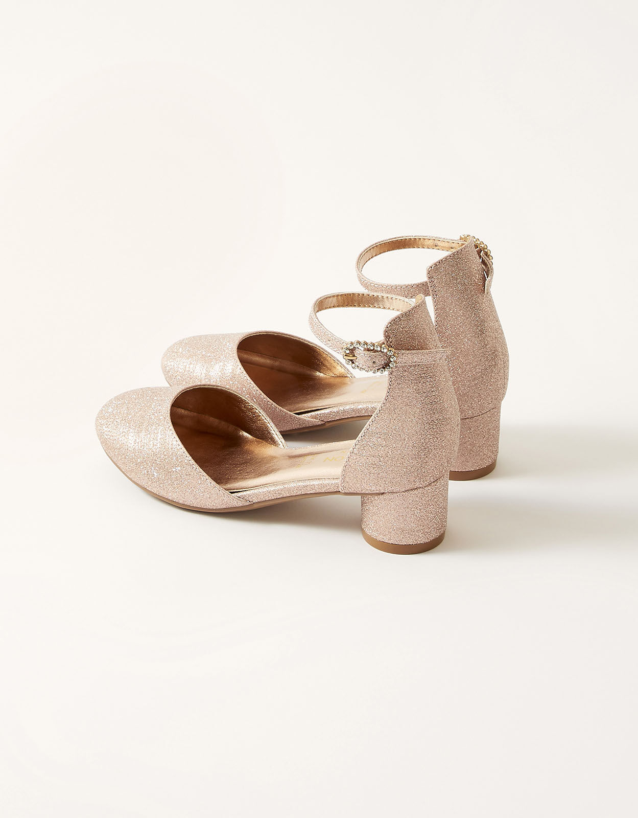 Monsoon rose gold shoes new arrivals