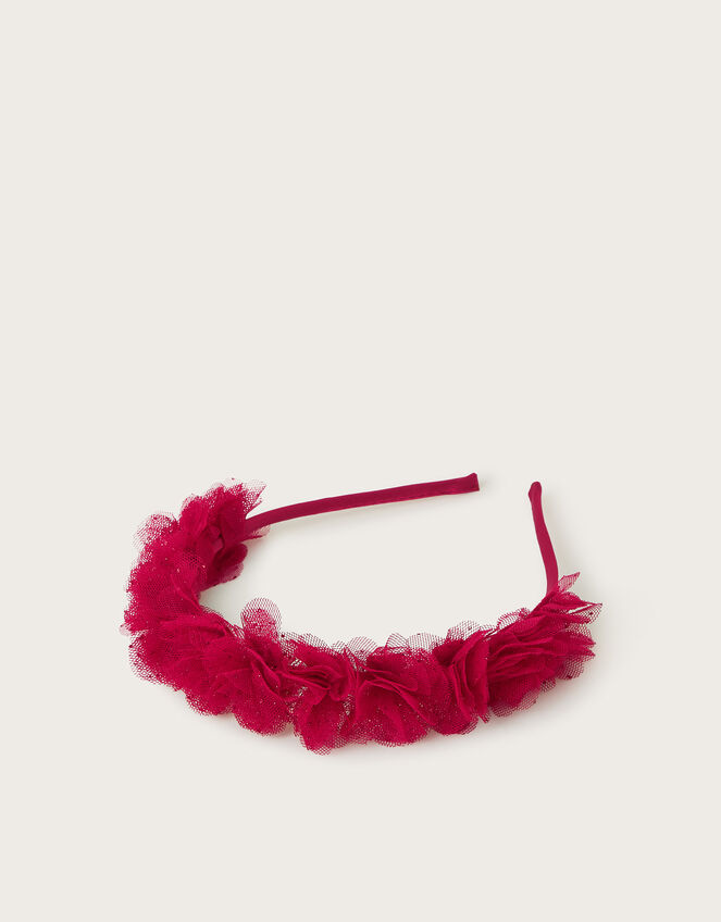 Sparkle Tulle Ruffle Headband, , large