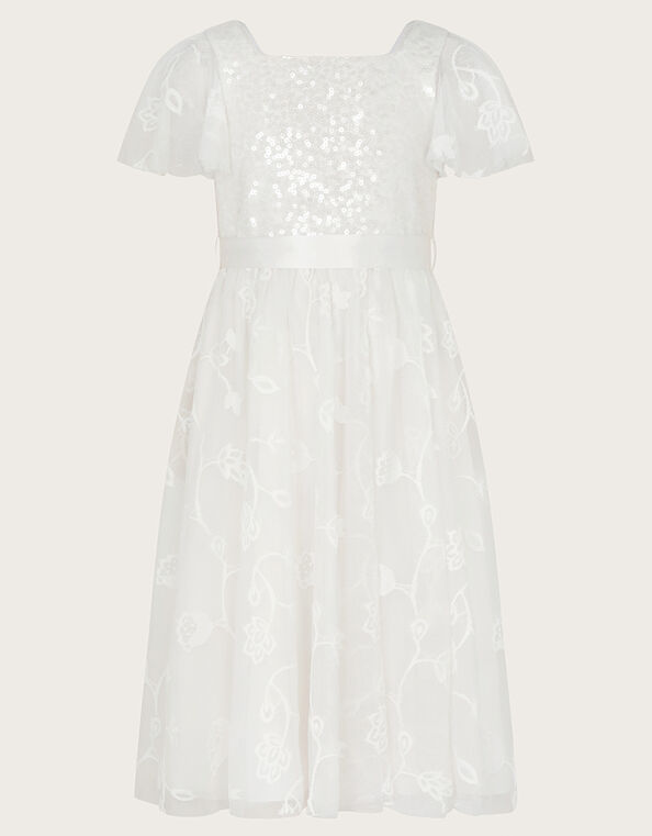 Embellished Truth Dress, Ivory (IVORY), large