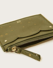 Star Scallop Leather Card Holder, , large