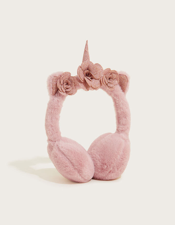Unicorn Vintage Flower Earmuffs