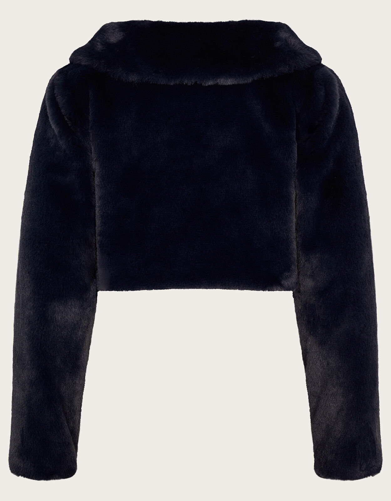Long sleeve hot sale fur shrug