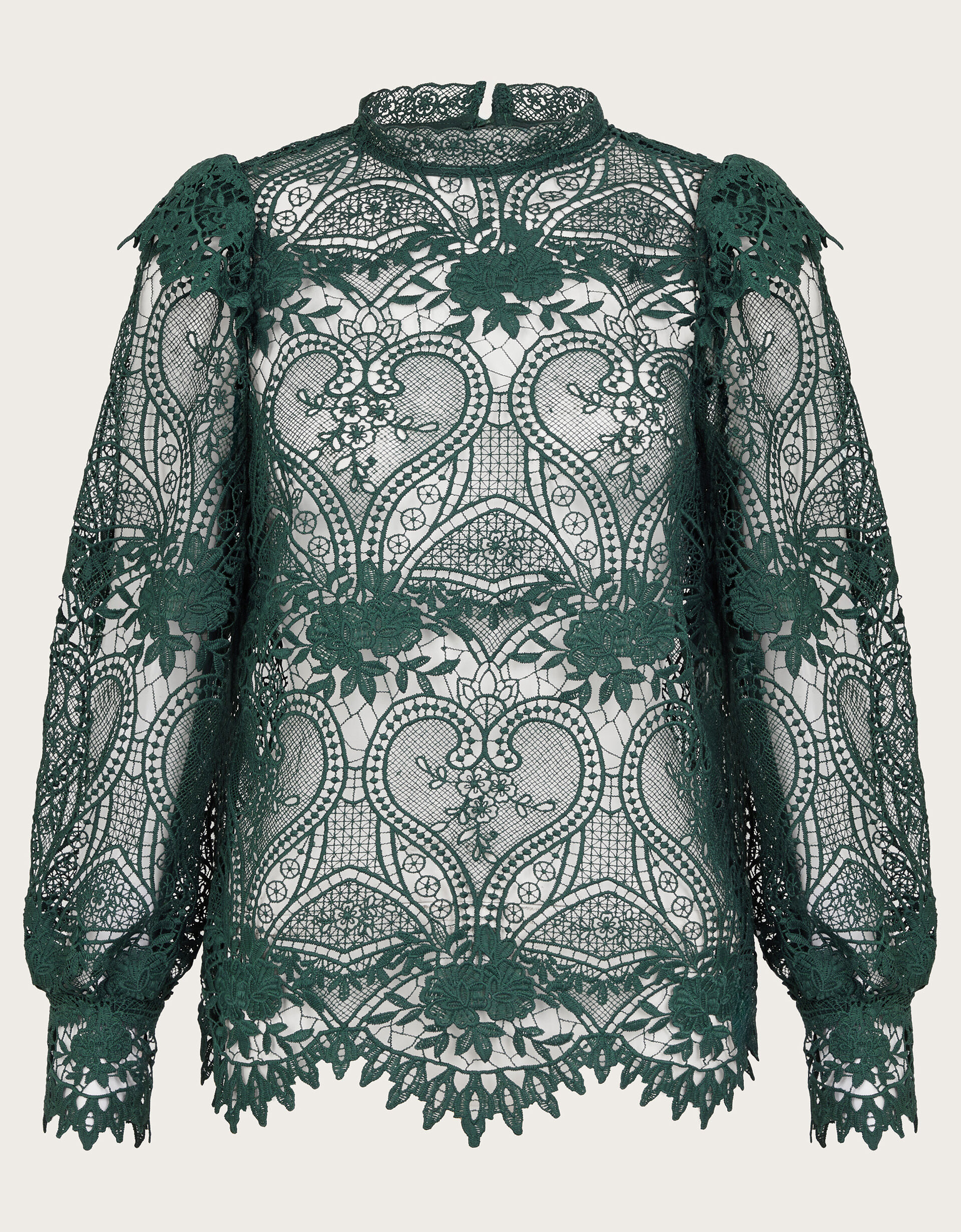 Celeste Lace Long Sleeve Blouse