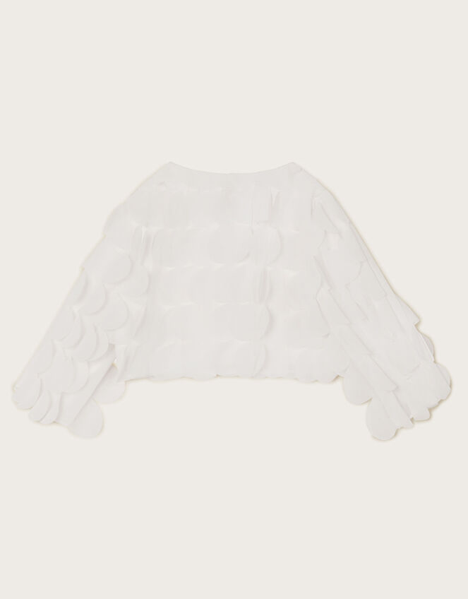 Jazzy Scallop Cover-Up, Ivory (IVORY), large