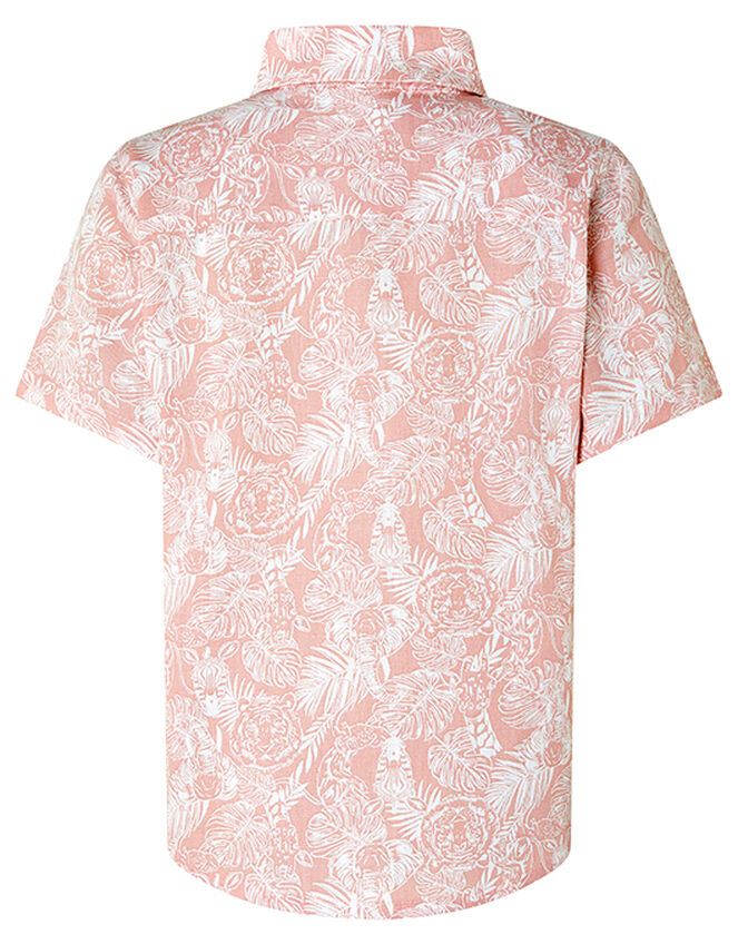 George Animal Shirt and Short Set, Pink (PINK), large