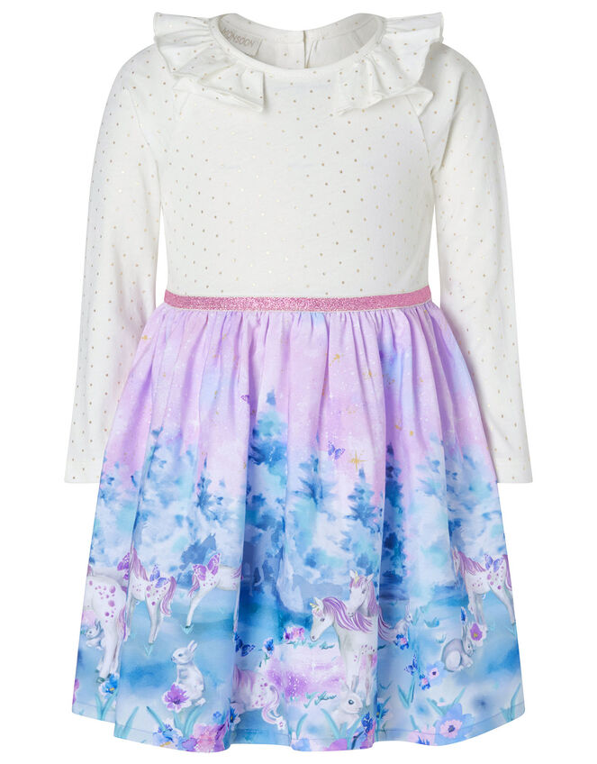 Baby Magical Horse 2-in-1 Dress, Purple (LILAC), large