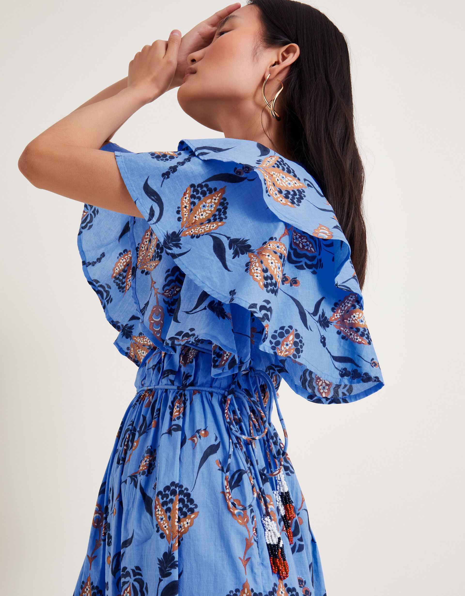 Monsoon clara wedding dress top