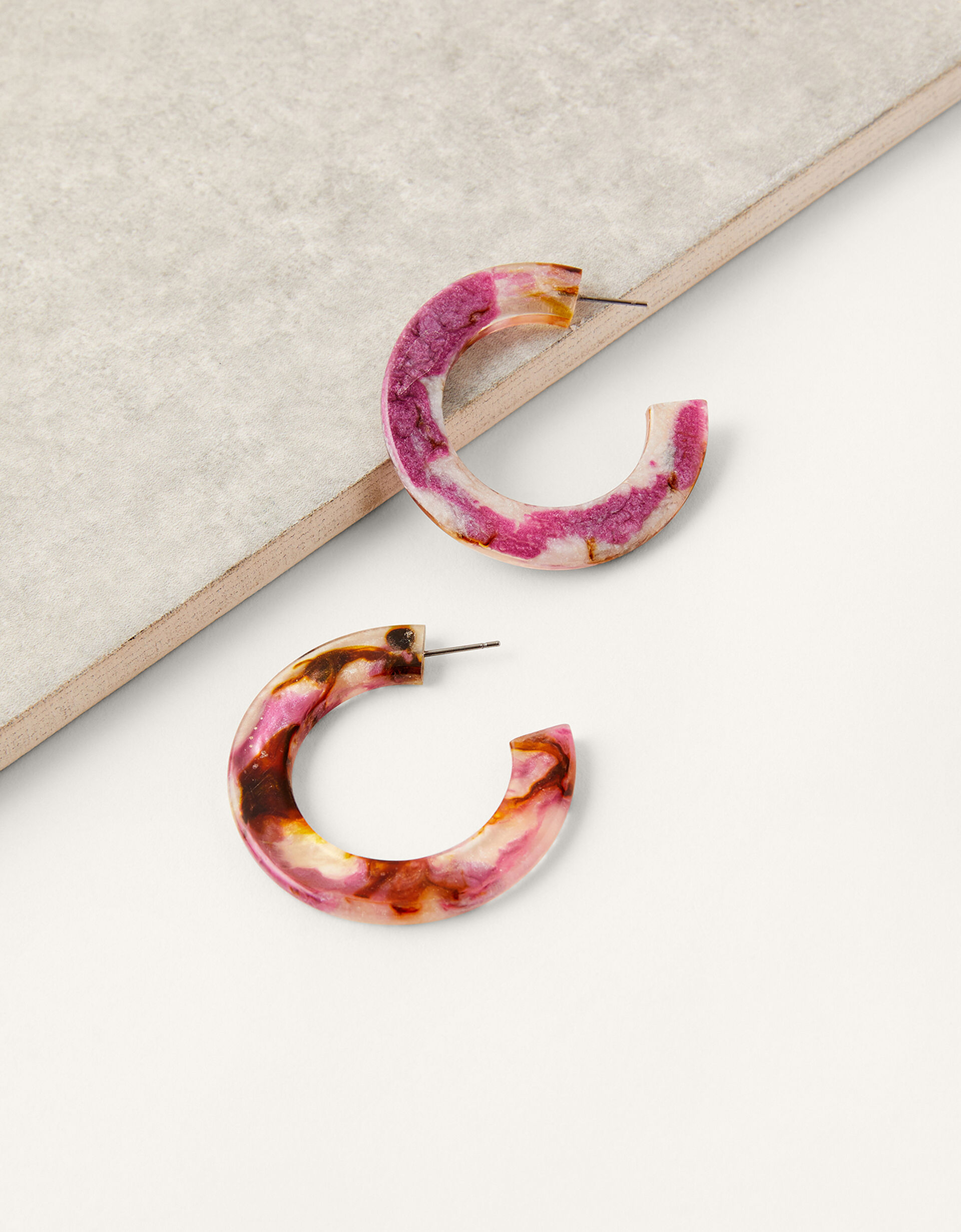 Tort Hoop Earrings, , large